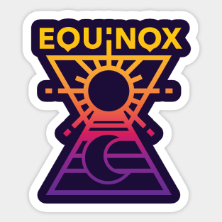 EQUINOX Sticker